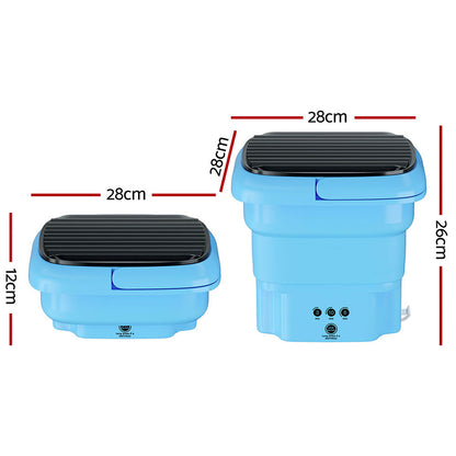 Devanti Portable Washing Machine 4.5L Blue Tristar Online