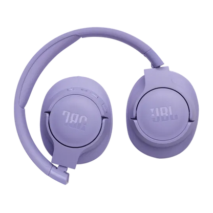 JBL Tune 720BT Bluetooth Headphones Wireless Over-Ear Headphones with JBL Pure Bass Sound - Black, Blue, Purple, White