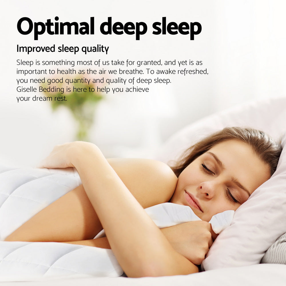 Giselle Bedding 800GSM Goose Down Feather Quilt Winter Blanket Duvet Comforter Double Tristar Online