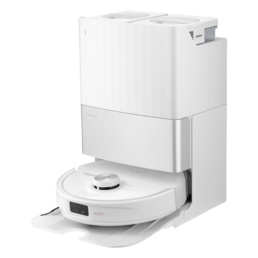 Roborock Qrevo Master Robotic Vacuum Cleaner with Multifunctional Dock - White - Excellent Refurbished Roborock
