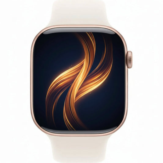 Apple Watch SE 3rd Gen (2025) 40MM GPS + Cellular - Aluminum Case Starlight - With 100% Battery - Pristine - Refurbished Apple