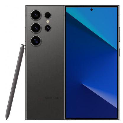 Samsung Galaxy S24 Ultra AI Smartphone 256GB Titanium Black - Pristine - Refurbished (AU Version)