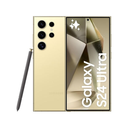 Samsung Galaxy S24 Ultra 512GB Titanium Yellow - (AU Version) - Pristine - Refurbished