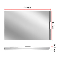 16 inch Trifold Portable Monitor 1080P IPS FHD Laptop Screen Extender For Laptop - Space Grey