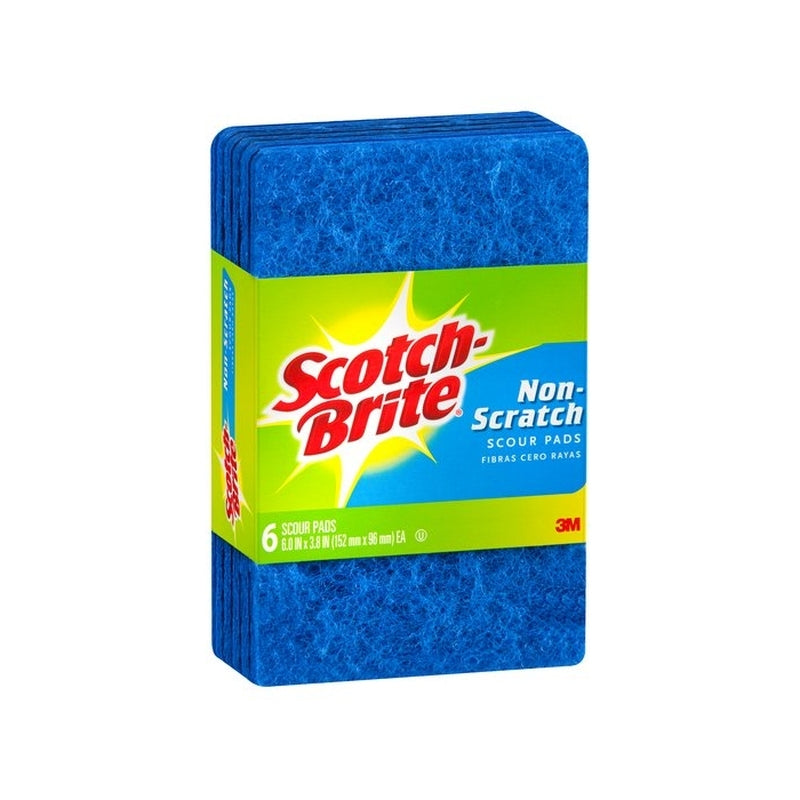 SB NonScratch Scourer Pk6 Bx5 ScotchBrite