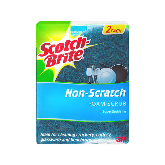 SB ScrubSponge Foam NS Pk2 Bx6 ScotchBrite