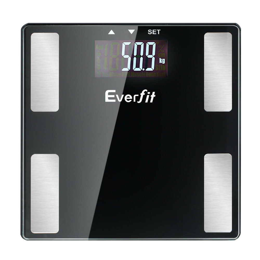 Electronic Digital Bathroom Scales Body Fat Scale Bluetooth Weight 180KG Tristar Online