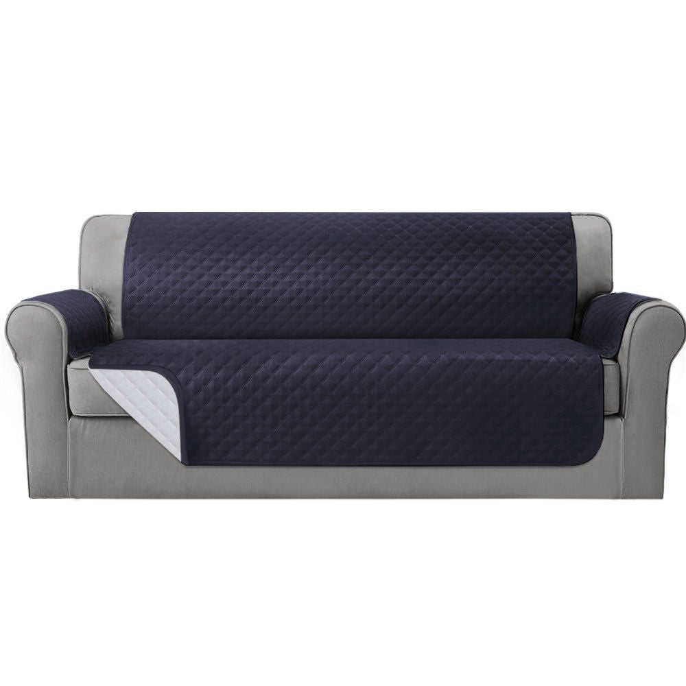 Artiss Sofa Cover Couch Covers 4 Seater Easy to Clean Dark Grey