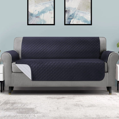 Artiss Sofa Cover Couch Covers 4 Seater Easy to Clean Dark Grey