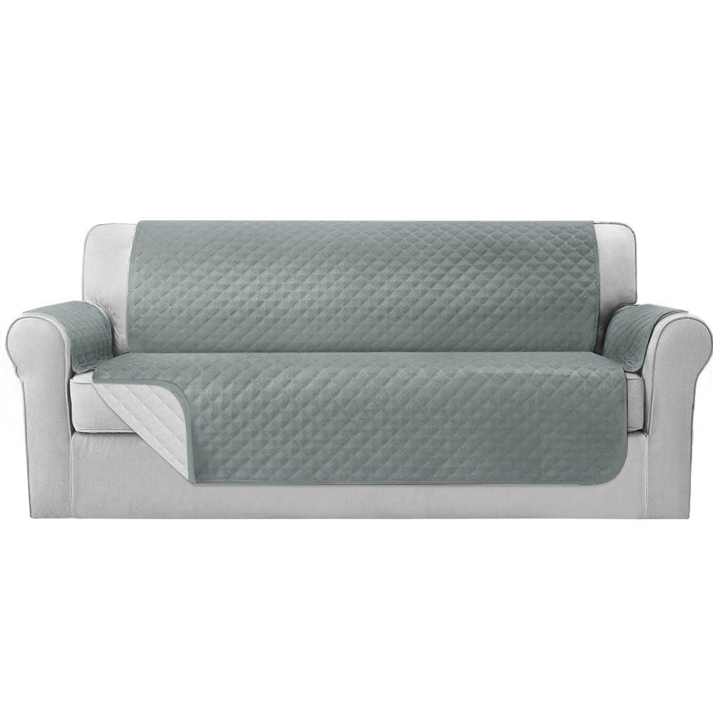 Artiss Sofa Cover Couch Covers 4 Seater Easy to Clean Grey