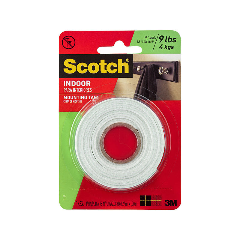 SCT Mount Tape 110P Indoor Bx6 Scotch