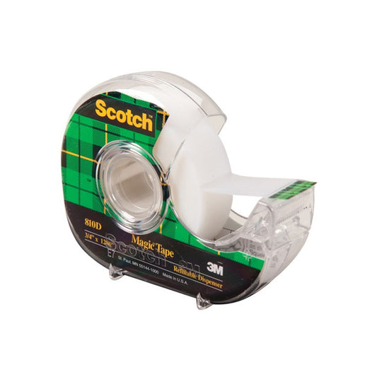 Sct Tape 810 Disp 19mmX33M Bx6 Scotch