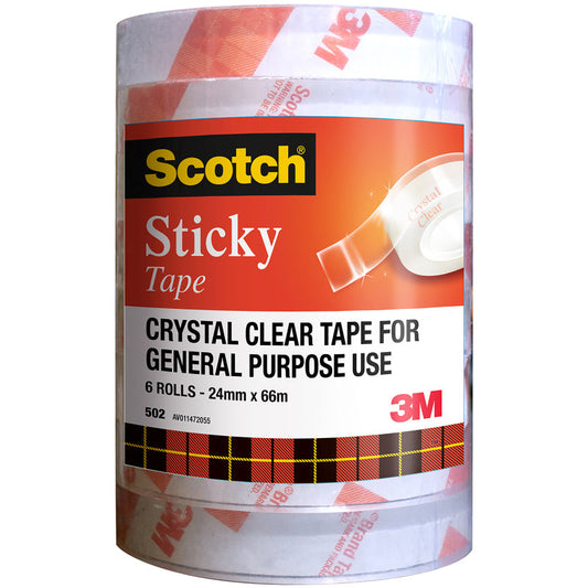 Scotch Stcky Tpe 502 24mm Twr6 Scotch