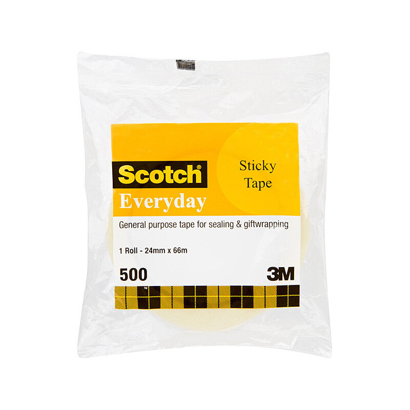 Scotch StkyTape 502 24X66 Bx6 Scotch