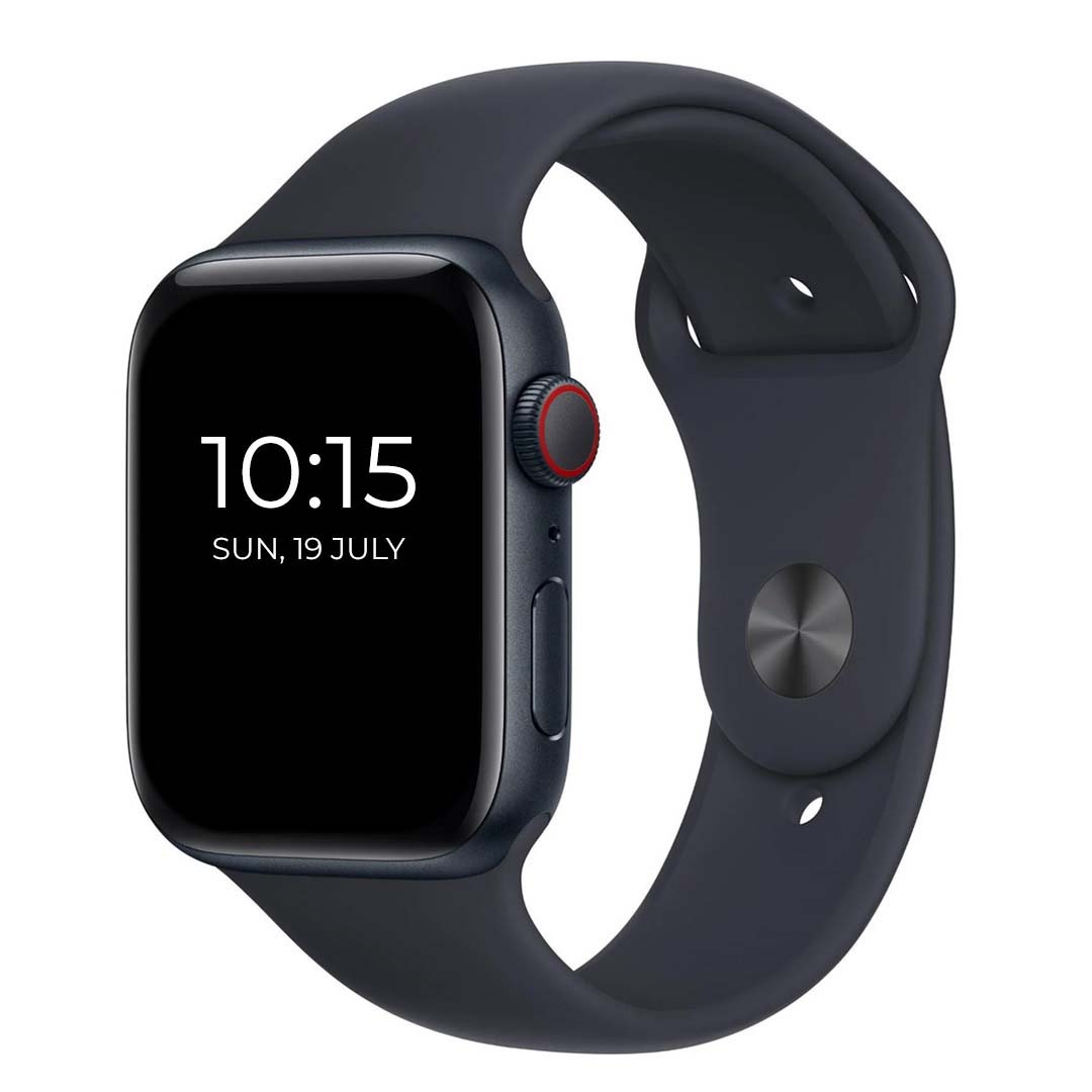 Apple Watch SE (2nd Gen) 44mm GPS + Cellular Midnight Aluminium Case with Midnight Sport Band - (Refurbished Grade-B)