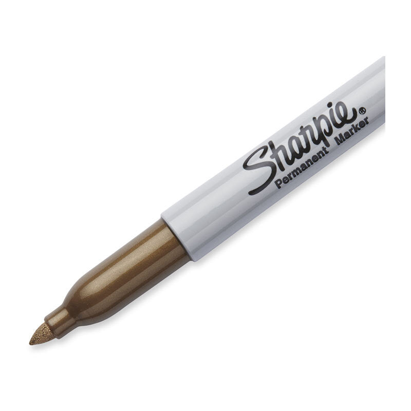 Sharpie Perm Mrkr FP Gold Bx12 Sharpie