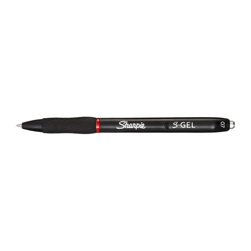 SharpieGel RT 0.7 Pen Red Bx12 Sharpie