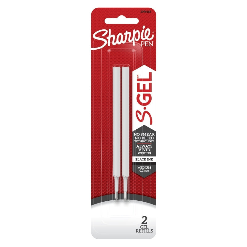 Sharpie Gel Refill Blk Pk2 Bx6 Sharpie