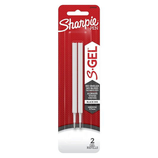 Sharpie Gel Refill Blk Pk2 Bx6 Sharpie