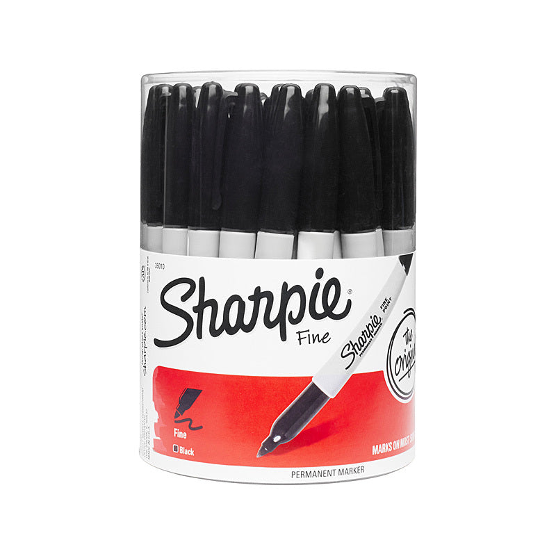 Sharpie Fine Blk Canister PK36 Sharpie