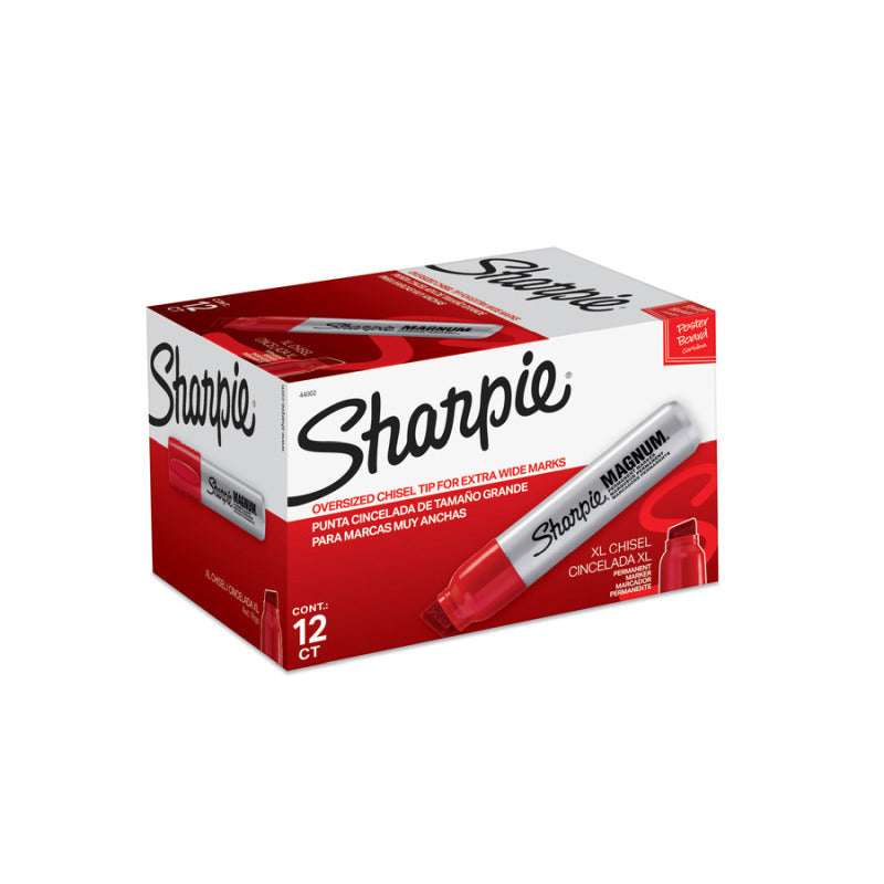 SH Magnum PermMark 44 Red Pk12 Sharpie