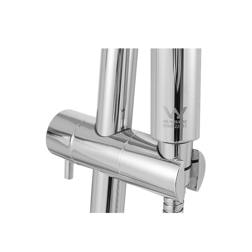 Handheld Shower Head Wall Holder 4.7'' High Pressure Adjustable 3 Modes Chrome Tristar Online