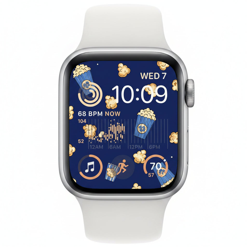 Apple Watch Series 2nd 40mm/44mm GPS + Cellular Aluminium Case - Starlight, Midnight, Silver - Acceptable - Refurbished Apple