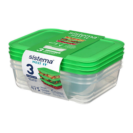 Sistema 1L Nest it TRI  Pk3 Sistema