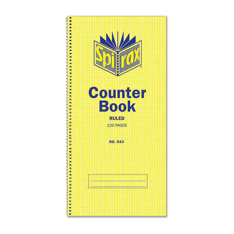 Spirax 543 Counter Book Pk10 Spirax