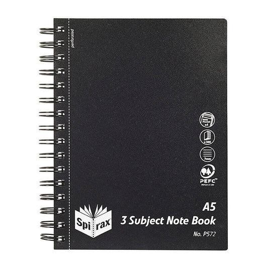 Spirax P572 3 Sub A5 300P Pk5 Spirax