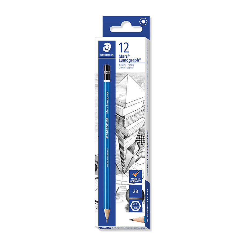 Staedtler Mars Lumo 2B Bx12 Staedtler