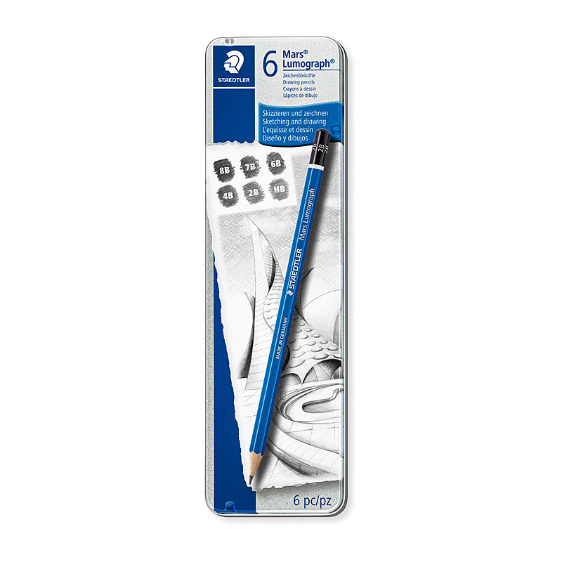 Staedtler Mars Lumograph Bx6 Staedtler