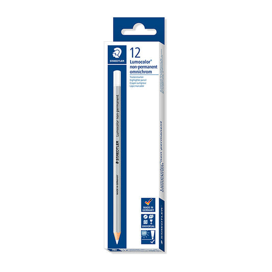 Staedtler Nonperm Mrk Wht Bx12 Staedtler