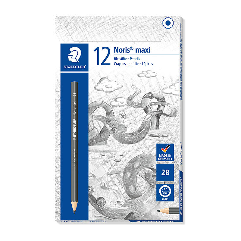 Staedtler Noris Maxi 2B Bx12 Staedtler