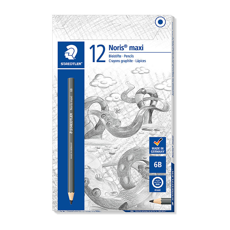 Staedtler Noris Maxi 6B Bx12 Staedtler