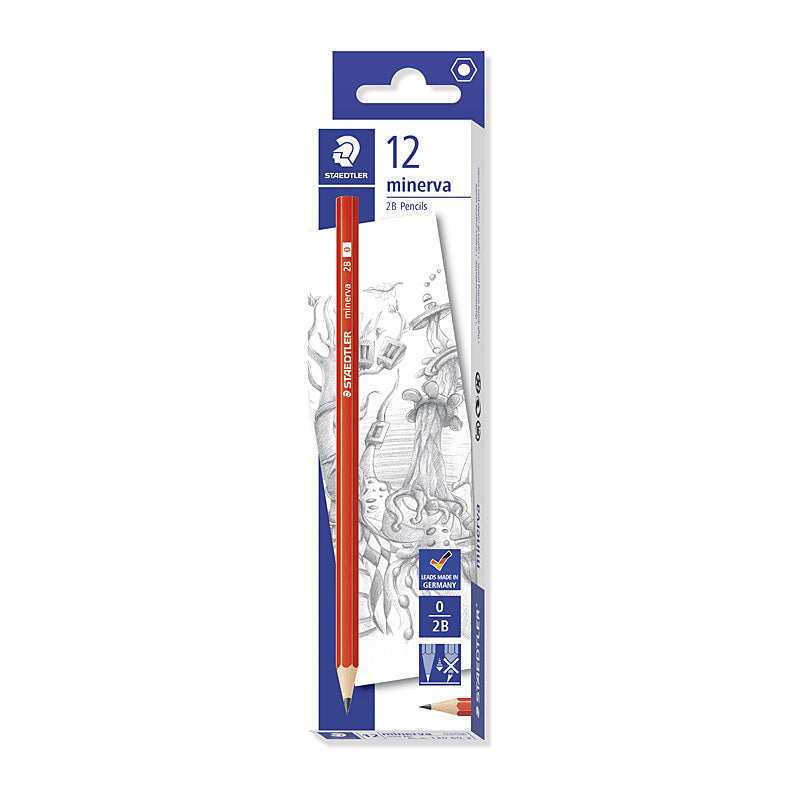 Staedtler Minerva Penc 2B Bx12 Staedtler