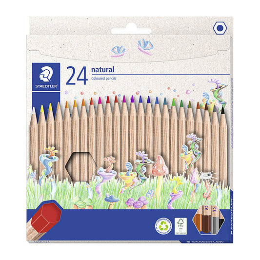 Staedtler Nat Col Pencil Bx24 Staedtler
