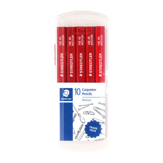 Staed Carp Pencil Red HP Pk10 Staedtler