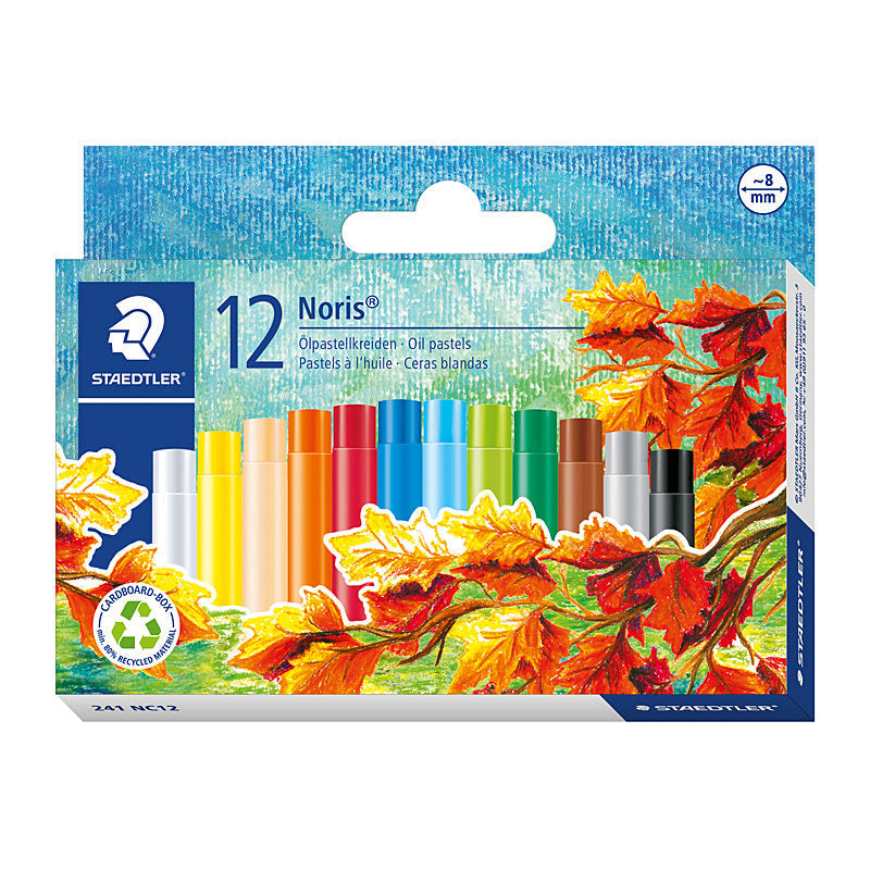 Staed Noris Oil Pastel Bx12 Staedtler