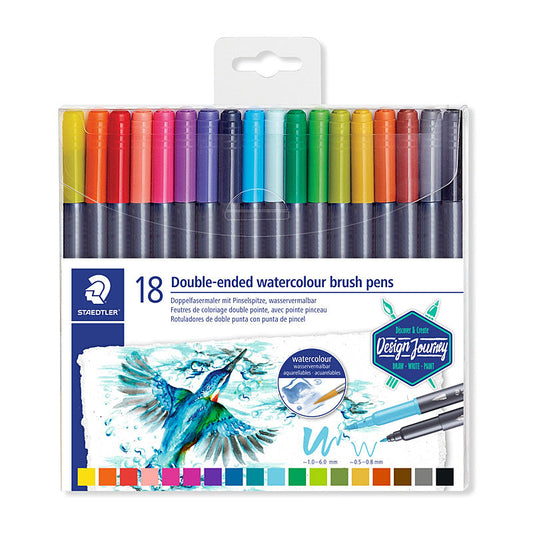 Marsgr Duo Watercol Brush Bx18 Staedtler