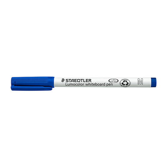 Staedtler W/B Marker Blue Bx10 Staedtler