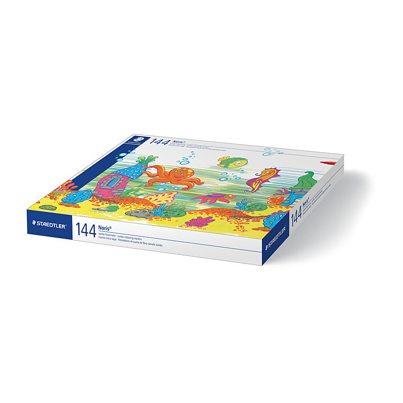 Staed Nor Jumb Fibre Tip Pk144 Staedtler