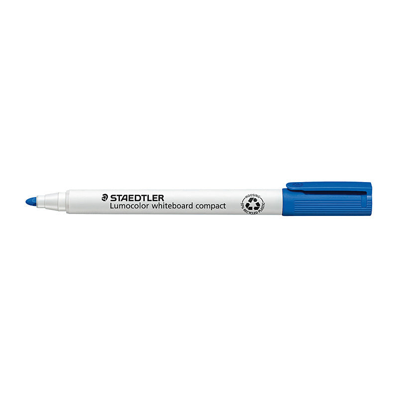 Staed Compact W/B Mrk Blu Bx10 Staedtler