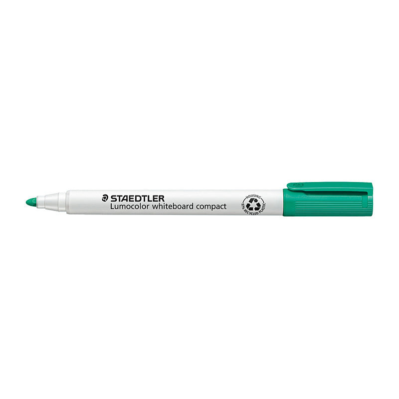 Staed Lumo W/BComp BP Grn Bx10 Staedtler