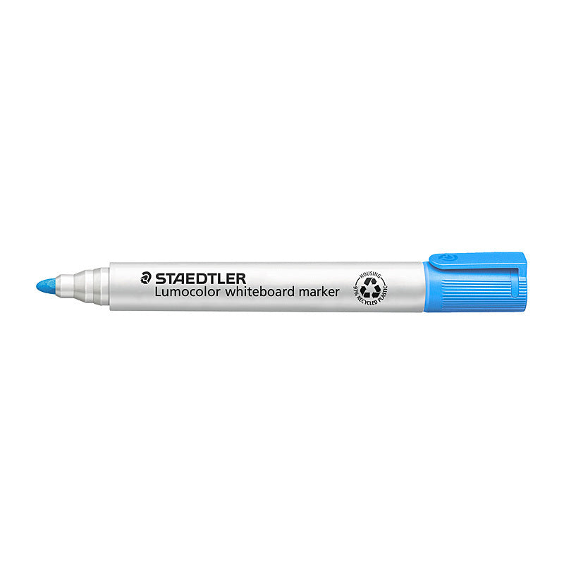 Staed Lumo W/B Mrk BP LBl Bx10 Staedtler