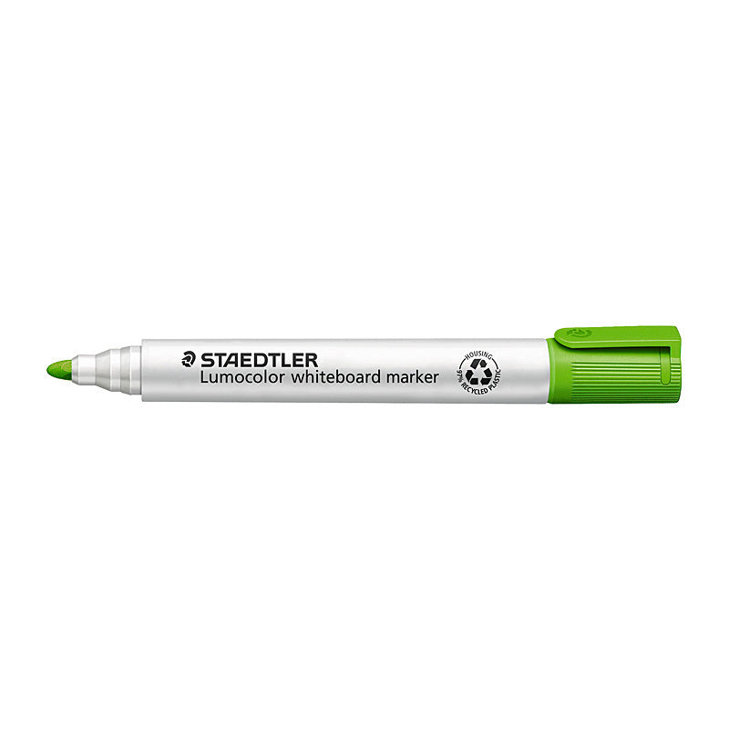 Staed Lumo W/B Mrk BP LGr Bx10 Staedtler