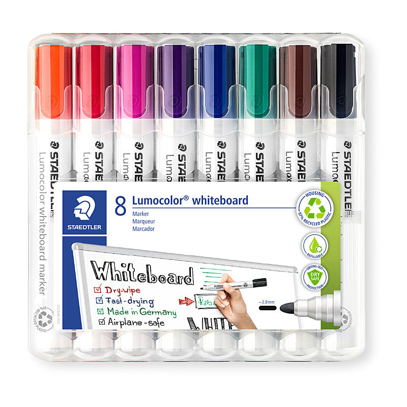 Staed W/BMrk 351 Bull Ast Bx8 Staedtler