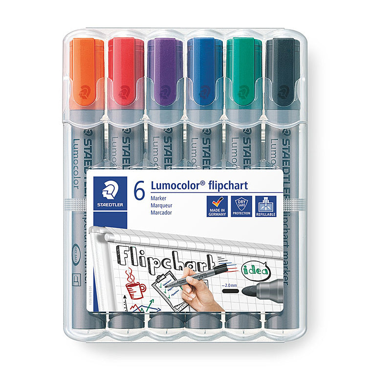 Staed Flipch Mrk 356 Ast Wlt6 Staedtler