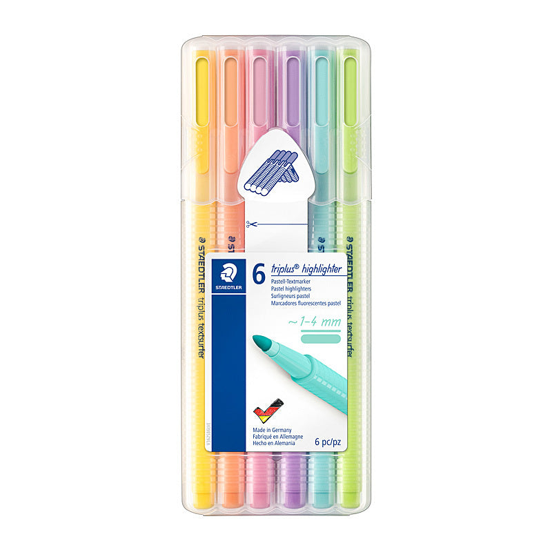 Staed Hltr Triplus Pastel Wlt6 Staedtler
