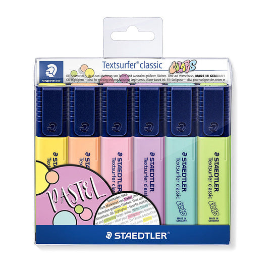 Staed Hltr Textsurf Pastl Wlt6 Staedtler